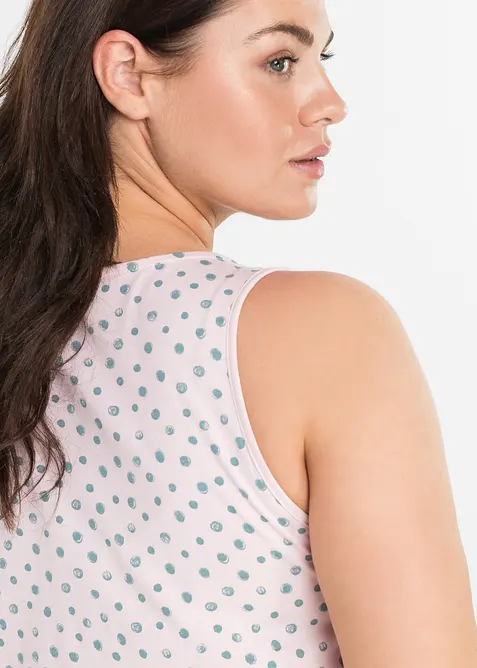 Nuisette courte et douce en viscose m&eacute;lang&eacute;e, bonprix