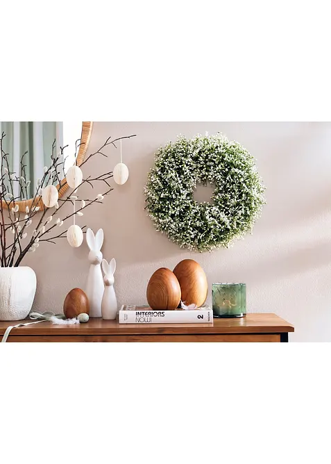 D&eacute;co &agrave; suspendre lot de 6 &oelig;ufs en papier, bonprix