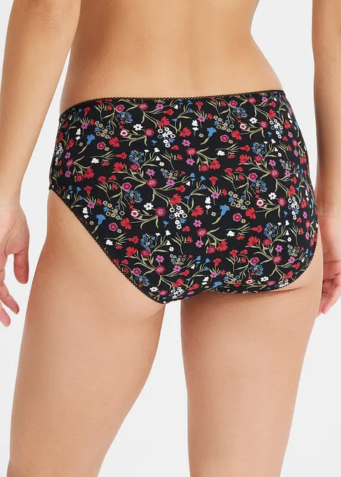 Maxislip mit Bio-Baumwolle (4er Pack), bonprix