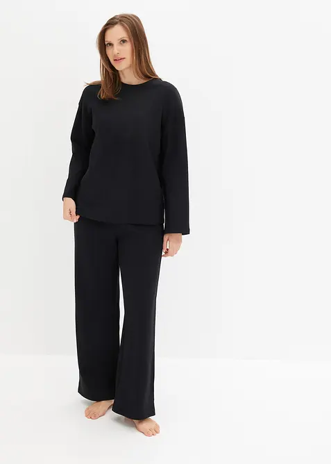 Tenue d'int&eacute;rieur en molleton, bonprix