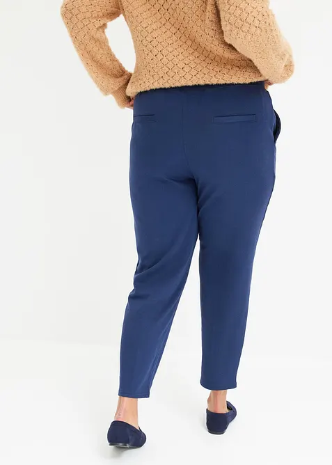Pantalon &eacute;lastiqu&eacute; avec passepoils devant, bonprix