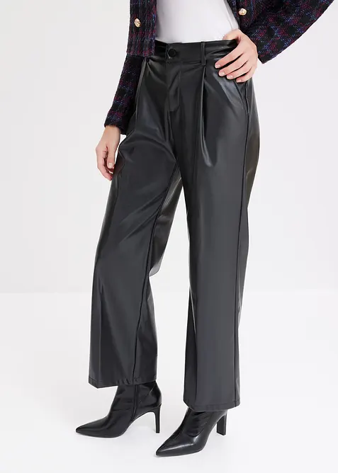 Lederimitat-Hose, bonprix