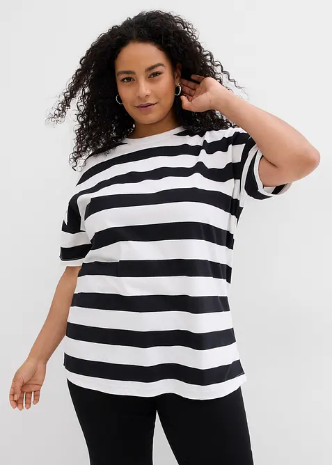 Oversize-Shirt aus reiner Bio-Baumwolle, bonprix