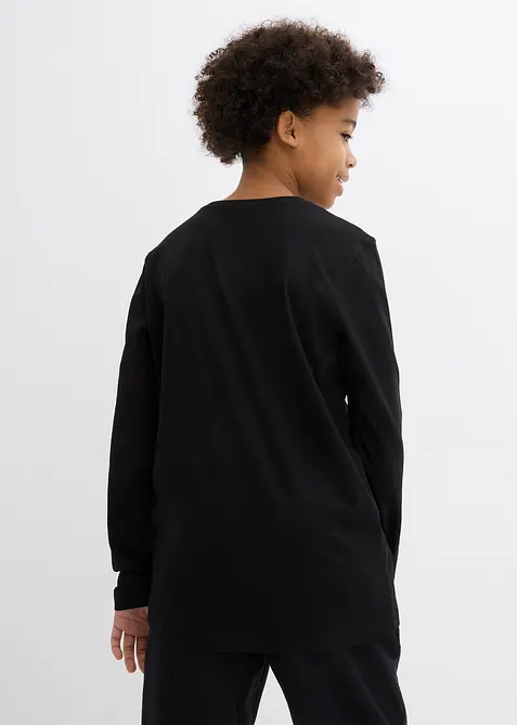 Langarmshirt aus reiner Bio-Baumwolle, bonprix
