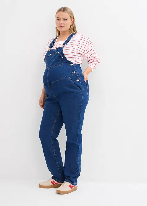 Salopette de grossesse à largeur ajustable, jambes droites, bonprix