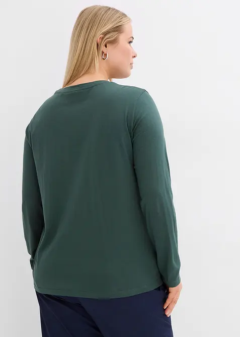 Umstands- und Stillshirts aus reiner Bio-Baumwolle (2er Pack), bonprix