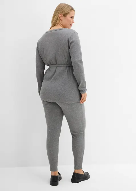 Gilet cache-cœur de grossesse et legging confortable (ens. 2 pces), bonprix