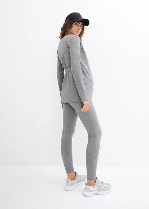 Gilet cache-cœur de grossesse et legging confortable (ens. 2 pces), bonprix