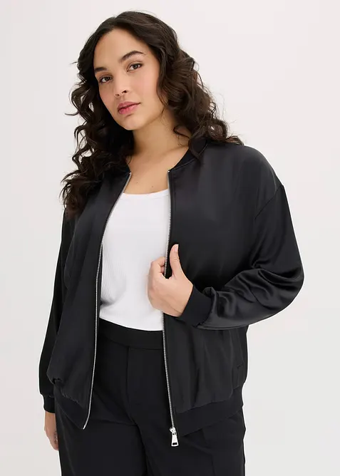 Blouson en satin, bonprix