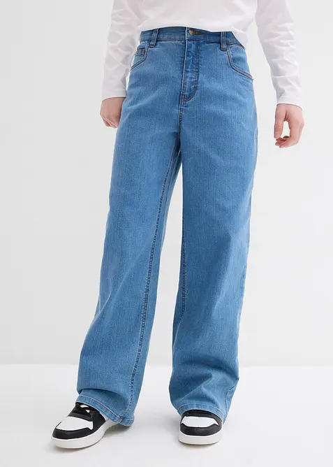 Jean droit extensible, extra loose, bonprix