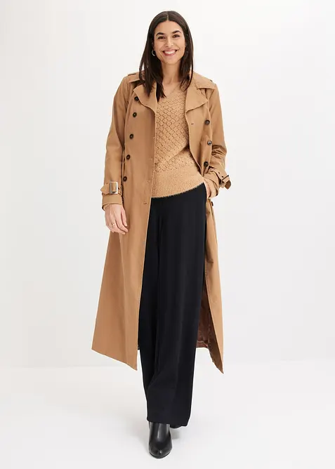 Jersey-Hose mit dekorativem Riegel, bonprix