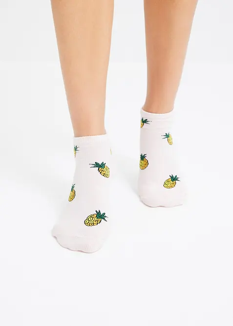 Sneakersocken mit Bio-Baumwolle (6er Pack)&nbsp;, bonprix