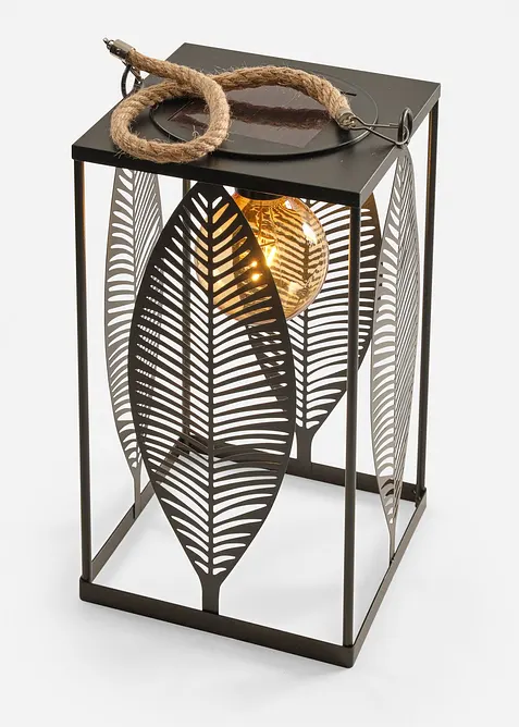 Lanterne solaire motif v&eacute;g&eacute;tal, bonprix