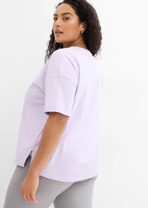 T-shirt boxy oversize en coton, bonprix