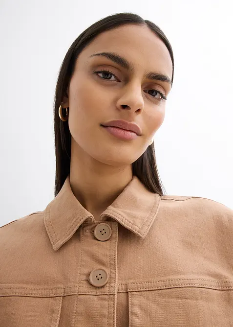 Kurze Twill-Jacke, bonprix