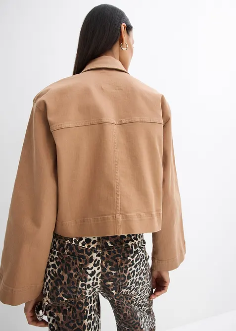 Kurze Twill-Jacke, bonprix