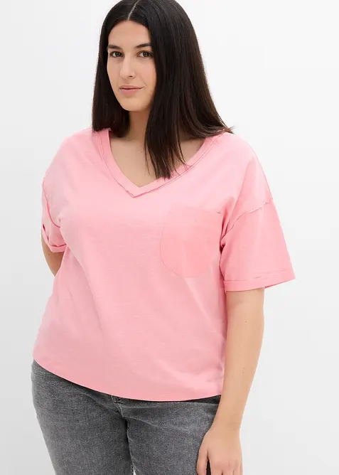 T-shirt oversize 100% coton, bonprix