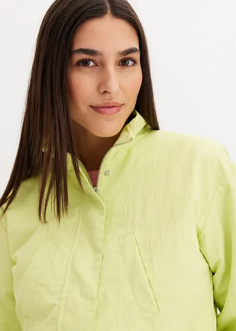 Kurze Jacke mit Taillen-Tunnelzug, bonprix