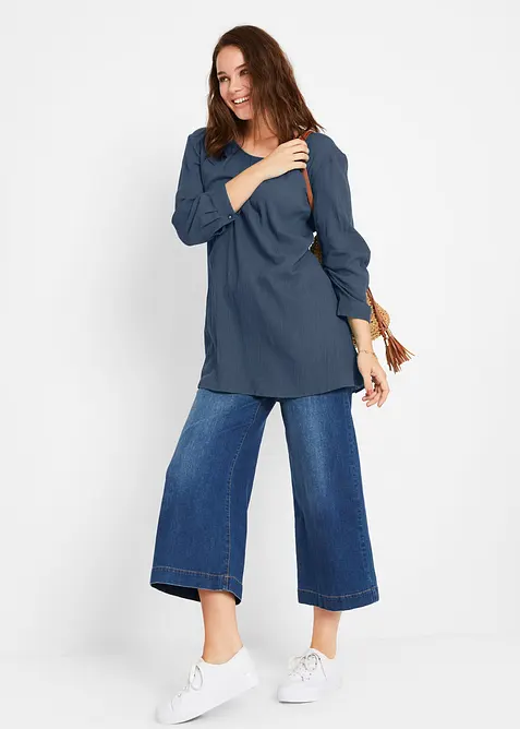 Long-Tunika aus Baumwolle, bonprix
