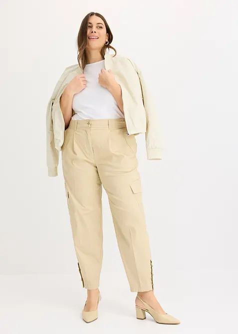 Pantalon cargo ample, bonprix