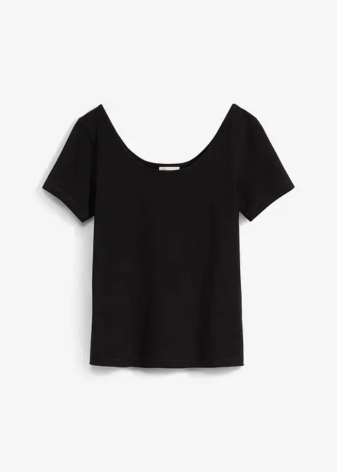 T-shirt à décolleté dos plongeant, bonprix