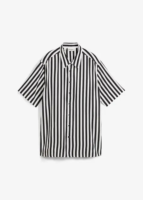 Kurzarmhemd aus softer Viskose, bonprix