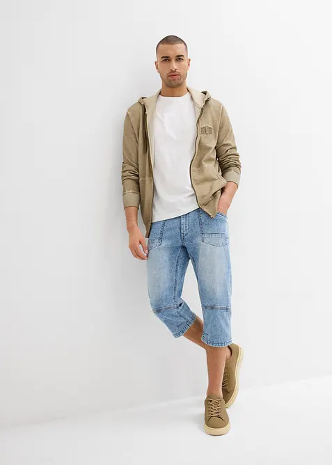 Jean 3/4 droit, Regular, droit, bonprix