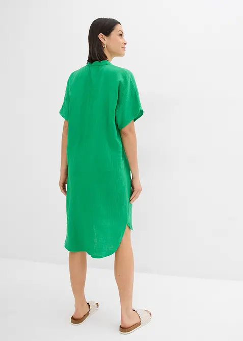 Robe-chemise 100% coton, bonprix