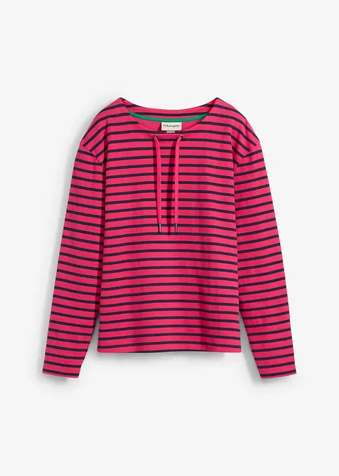 Sweatshirt aus Strukturmaterial, bonprix