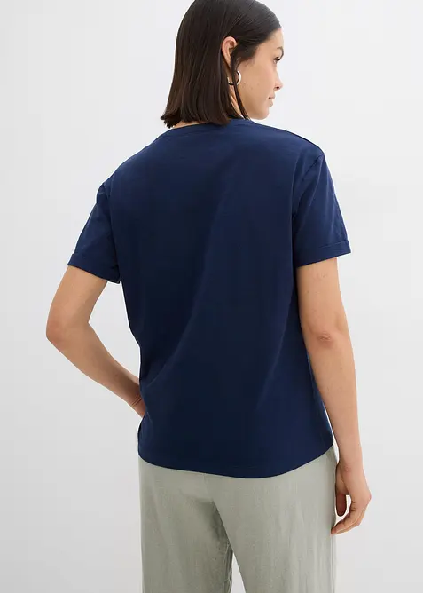 Shirt-Tunika aus reiner Bio-Baumwolle, bonprix