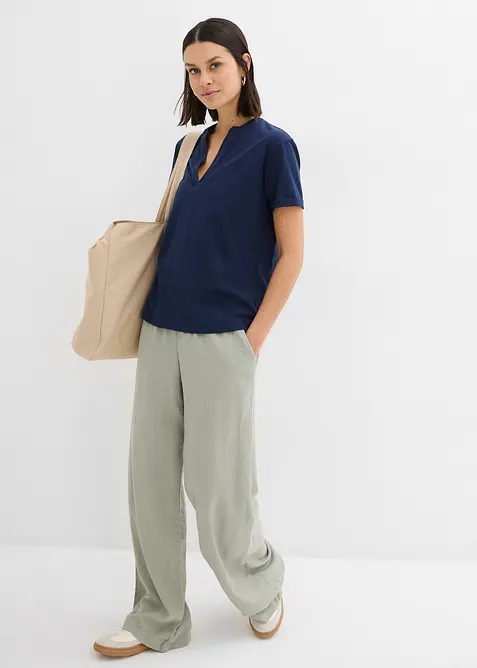 Shirt-Tunika aus reiner Bio-Baumwolle, bonprix