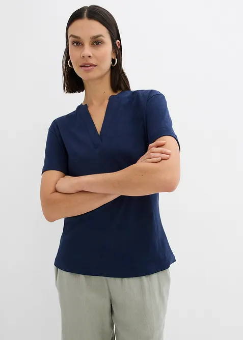 Shirt-Tunika aus reiner Bio-Baumwolle, bonprix