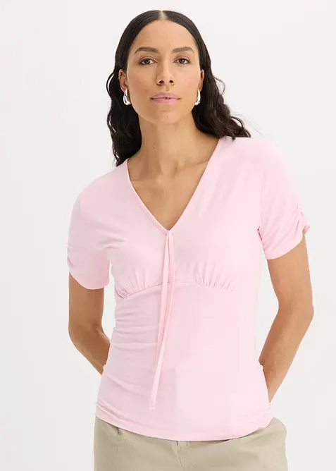 Shirt mit Raffung, bonprix