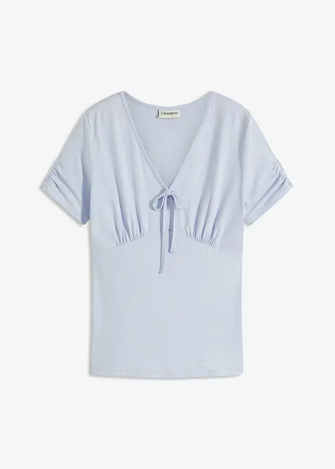 T-shirt fronc&eacute;, bonprix