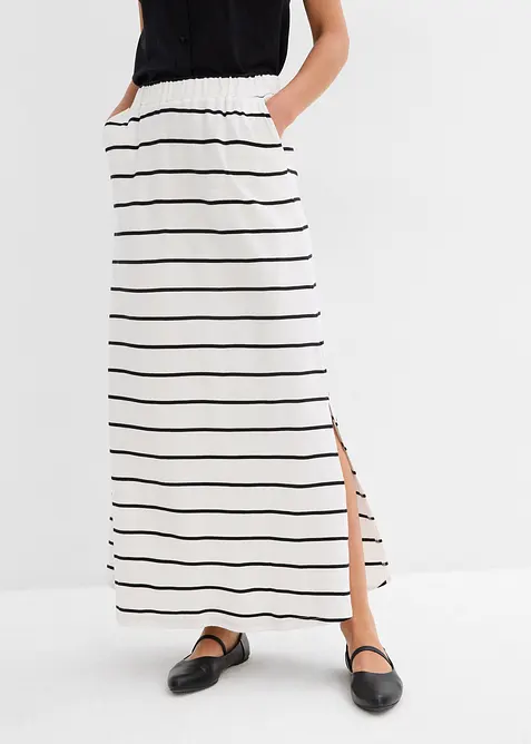 Jupe longue 100% coton, bonprix