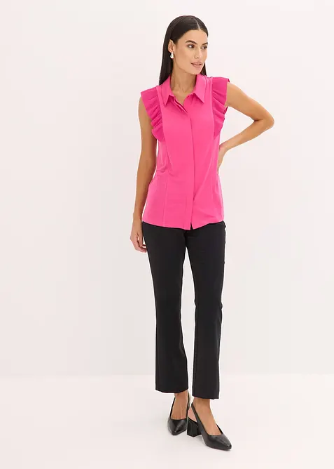 Shirtbluse mit Volants, bonprix