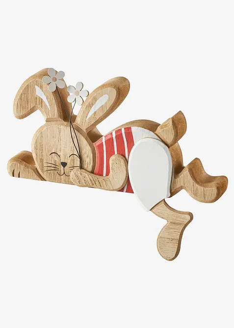 T&uuml;rrahmendeko Hase mit Blumen, bonprix