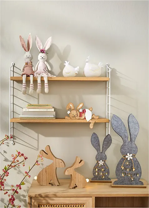 Deko-Figur Hasen (2er Pack), bonprix