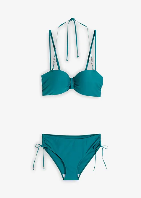 Balconette-Bikini (2-tlg. Set) mit extra Neckholder Träger, bonprix