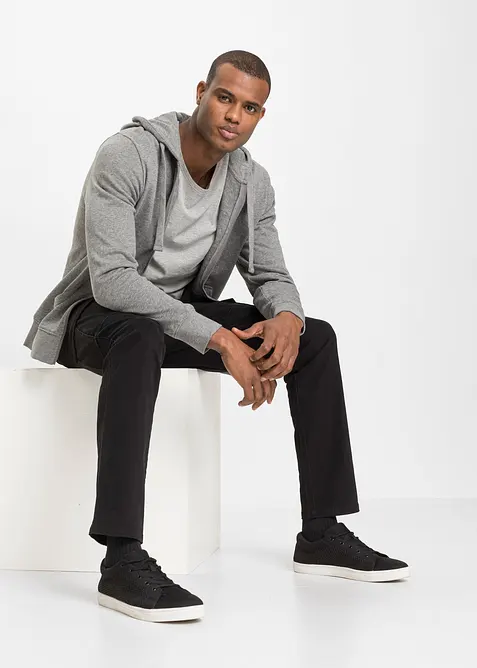 Slim Fit Stretch-Hose mit Cargotaschen, Straight, bonprix