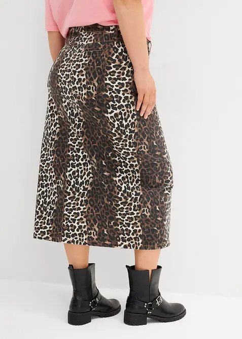 Twill-Rock aus Baumwolle mit Stretch, bonprix