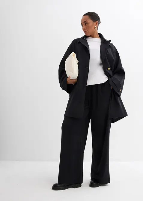 Trench-coat coupe trap&egrave;ze, bonprix