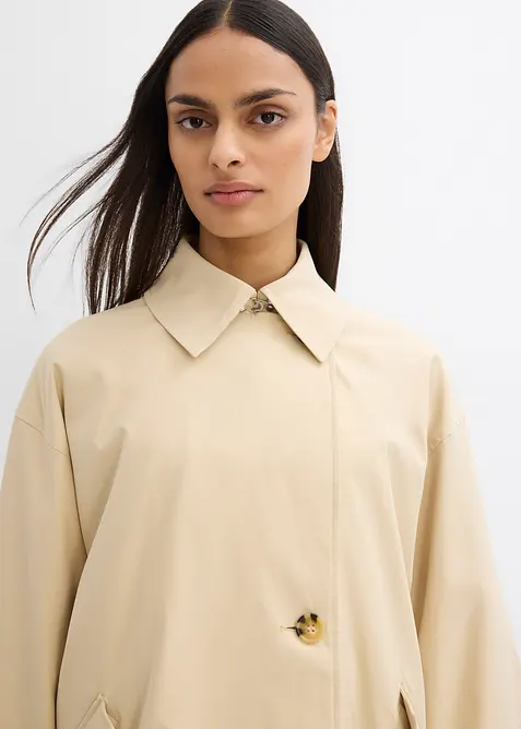 Trench-coat coupe trapèze, bonprix