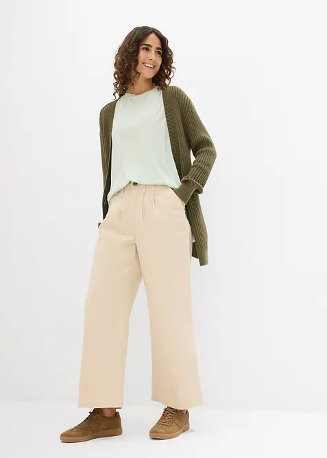 Longshirt aus softer Viskose, bonprix