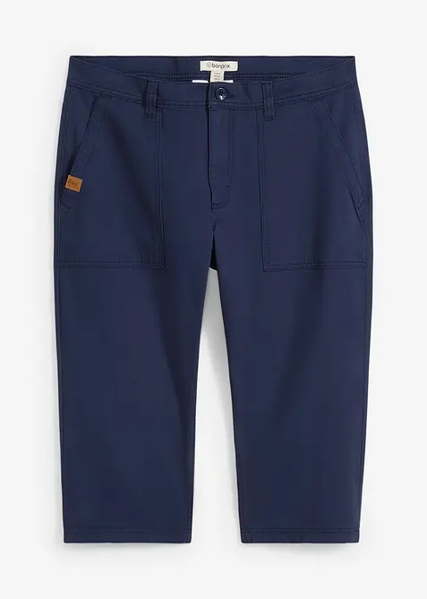 Long-Bermuda aus reiner Baumwolle in Regular Fit, bonprix