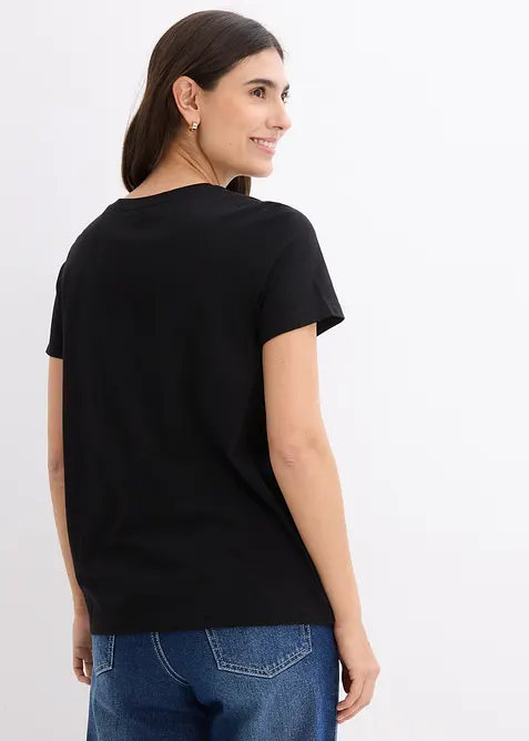 2-in-1 Umstands- und Stillshirts aus Bio-Baumwolle (2er-Pack), bonprix