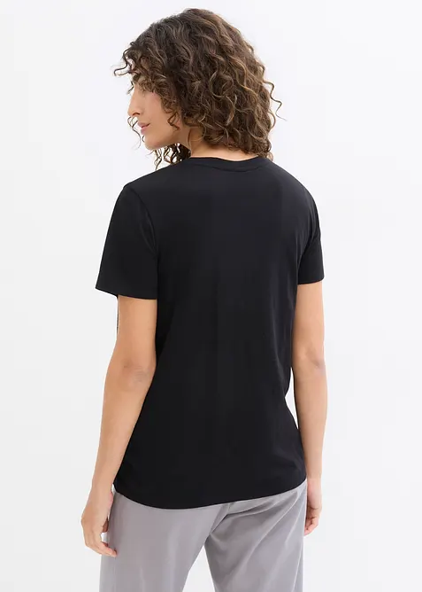 2-in-1 Umstands- und Stillshirts aus Bio-Baumwolle (2er-Pack), bonprix