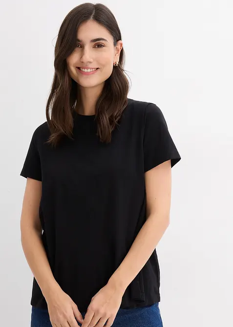 2-in-1 Umstands- und Stillshirts aus Bio-Baumwolle (2er-Pack), bonprix