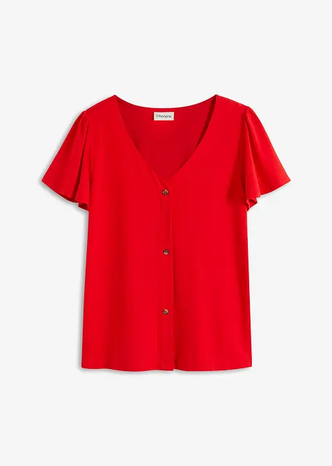 T-shirt boutonn&eacute;, bonprix