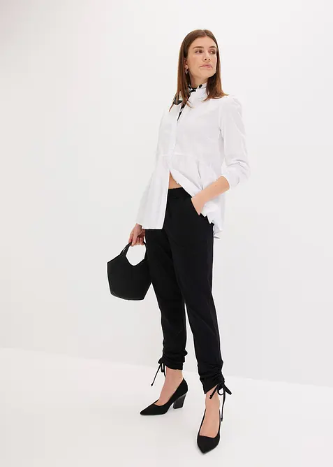 Longbluse aus Baumwoll-Mix, bonprix